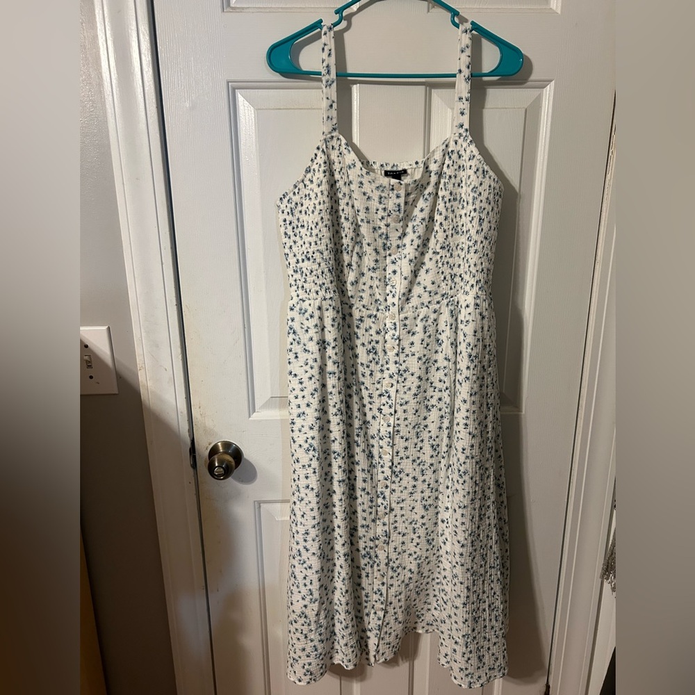 Torrid Floral Midi Dress- sz 2
